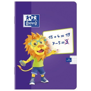 Oxford Zeszyt Oxford Lion A5 16k. 90g krata [mm:] 148x210 (400106952)