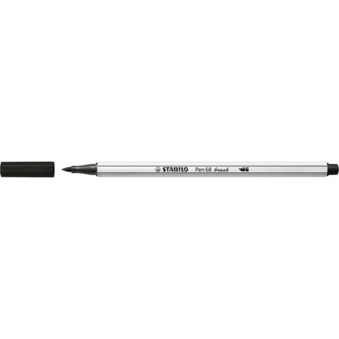 Stabilo Flamaster Stabilo Pen 68 brush czarny 1 kol. (568/46)