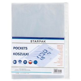 Starpak Koszulki na dokumenty Starpak A4 kolor: przezroczysta (409013)