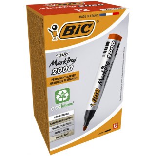 Bic Marker permanentny Bic Marking 2000, czerwony 1,5mm okrągła końcówka (8209133)