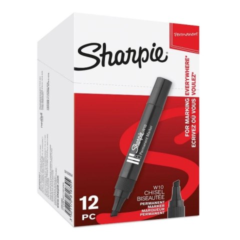 Paper Mate Marker permanentny Paper Mate czarny ścięta końcówka Paper Mate Marker permanentny Paper Mate czarny ścięta końcówka