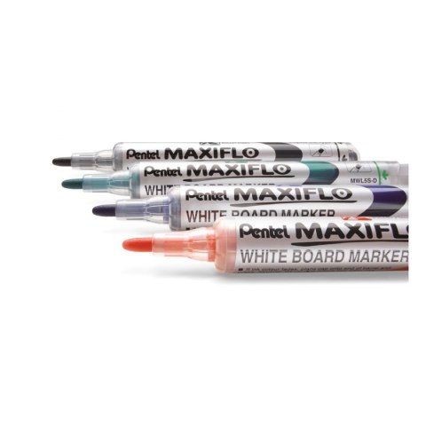 Pentel Marker suchościeralny Pentel, zielony 1,1-2,2mm okrągła końcówka