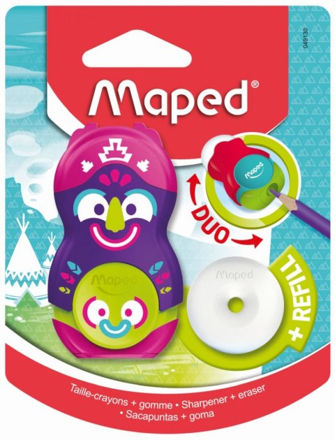 Maped Temperówko-gumka Maped LOOPY TOTEM (049130) Maped Temperówko-gumka Maped LOOPY TOTEM (049130)