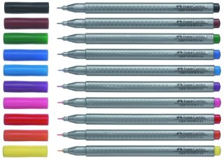 Faber Castell Cienkopis Grip Faber-Castell 0,4mm fioletowy (FC151637)