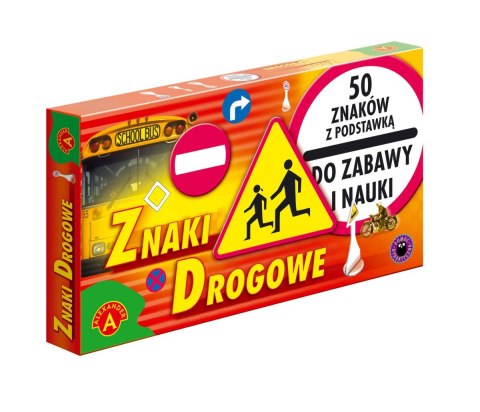 Alexander Gra edukacyjna Alexander znaki drogowe (0179)