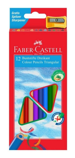 Faber Castell Kredki ołówkowe Faber Castell Eko 12 kol. (FC120523)