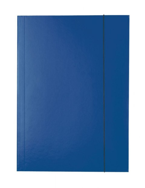 Esselte Teczka kartonowa na gumkę A4 granatowy 400g Esselte (13434)