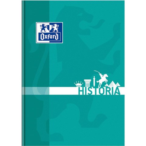 Oxford Brulion historia tematyczny A5 80k. 90g krata [mm:] 148x210 Oxford (400128283)