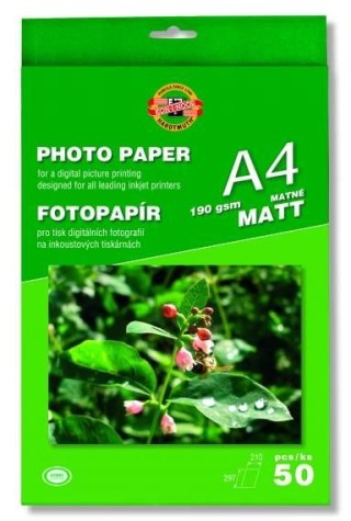 Koh-I-Noor Papier foto Koh-I-Noor matt A4 190g