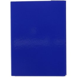 VauPe Teczka z szerokim grzbietem na rzep A4 niebieski VauPe (323/03)