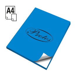 Protos Etykieta samoprzylepna A4 niebieski [mm:] 210x297 Protos