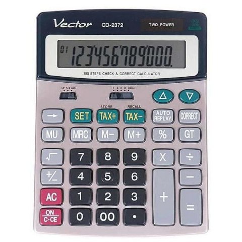 Vector Kalkulator na biurko cd-2372 Vector (KAV CD-2372)