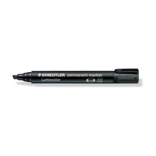 Staedtler Marker permanentny Staedtler, czarny 2,0-5,0mm ścięta końcówka (S 350-9)