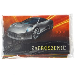 Merigraf Zaproszenie Merigraf Duże Auto moto (5902221807008)