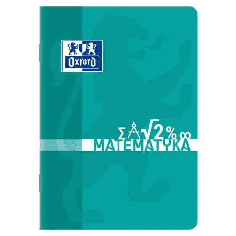 Oxford Zeszyt Oxford tematyczny matematyka A4 60k. 90g krata [mm:] 210x300 (400150840)