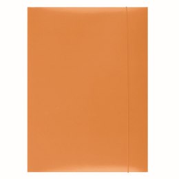 Office Products Teczka kartonowa na gumkę A4 pomarańczowy 300g Office Products (21191131-07)