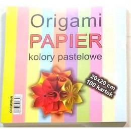 Cormoran Zeszyt papierów kolorowych Cormoran 20x20 origami