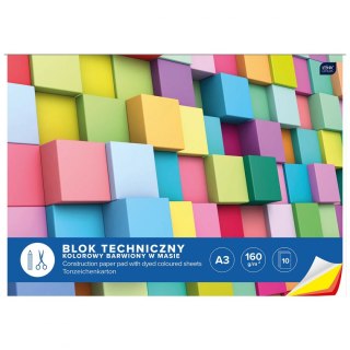 Interdruk Blok techniczny Interdruk A3 mix 170g 10k (BLTA3K)