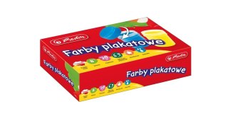 Herlitz Farby plakatowe Herlitz 9560418 kolor: mix 20ml 8 kolor. (300022452)