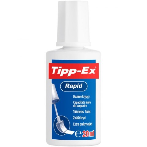 Tipp-Ex Korektor w płynie (z pędzelkiem) Tipp-Ex Rapid 20ml (8859912)