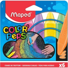 Maped Kreda chodnikowa COLORPEPS mix Maped (936010) 6 sztuk