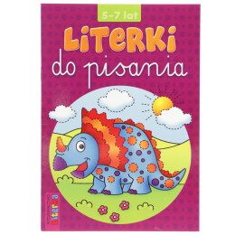 Literka Książeczka edukacyjna Literki do pisania 5-7 lat Literka (0060)