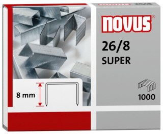 Novus Zszywki 26/8 Novus 26/8 1000 szt