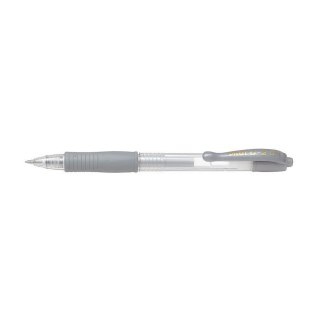 Pilot Długopis żelowy Pilot srebrny 0,32mm (PIBL-G2-7-SI)