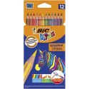 Bic Kredki ołówkowe Bic Evolution Stripes 12 kol. (950522)