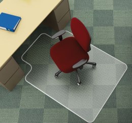 Q-Connect Mata pod krzesło Q-Connect na dywany 134 x 115 cm (KF02256)