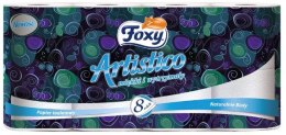 Foxy Papier toaletowy Foxy Artistico kolor: biały 8 szt