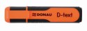 Donau Zakreślacz Donau D-Text, pomarańczowy 1,0-5,0mm (7358001PL-12)