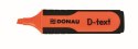 Donau Zakreślacz Donau D-Text, pomarańczowy 1,0-5,0mm (7358001PL-12)