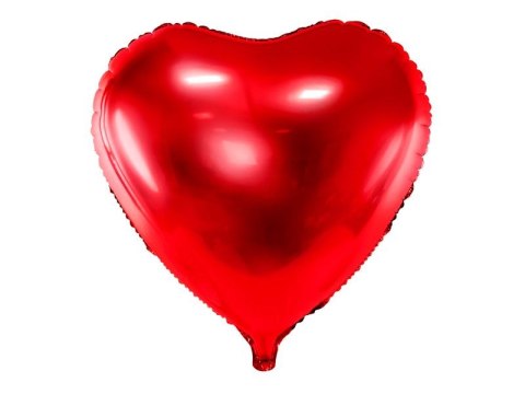 Partydeco Balon foliowy Partydeco czerwone serce 61 cm 24cal (FB23M-007)