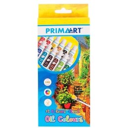 Prima Art Farba olejna Prima Art kolor: mix 12ml 12 kolor. (322825)