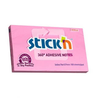 Stick'n Notes samoprzylepny Stick'n 360 stopni zielony 100k [mm:] 127x76 (21558)