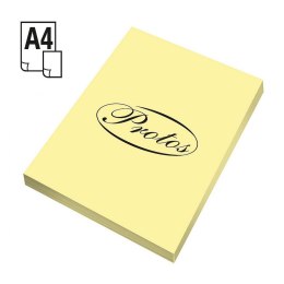 Protos Papier kolorowy A4 żółty jasny 160g Protos