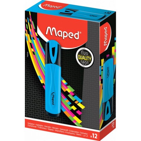 Maped Zakreślacz Maped fluo peps, niebieski 1,0-5,0mm (742530)