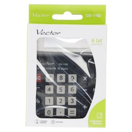 Vector Kalkulator na biurko Vector (KAV CD-1182 BLK)