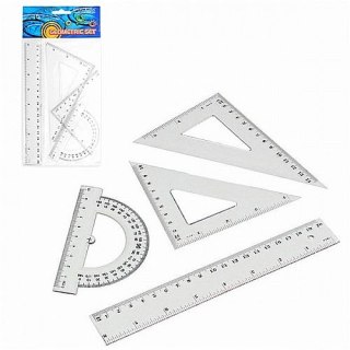 Starpak Komplet geometryczny Starpak 20 cm 4 el. (174931)