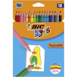 Bic Kids Kredki ołówkowe Bic Kids Tropicolors 2 18 kol 18 kol. (832567)