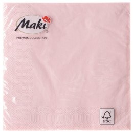 Pol-mak Serwetki różowy papier [mm:] 330x330 Pol-mak (37)