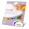 Pentel Zestaw pastele Pentel PTS15/BN15 pastele + długopis żelowy