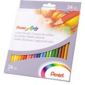 Pentel Zestaw pastele Pentel PTS15/BN15 pastele + długopis żelowy