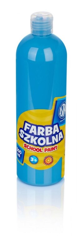 Astra Farby plakatowe Astra szkolne kolor: niebieski 500ml 1 kolor.