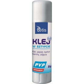 Tetis Klej w sztyfcie Tetis PVP 8g (BG112-E)