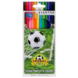 Starpak Kredki ołówkowe Starpak football 12 kol. (276561)