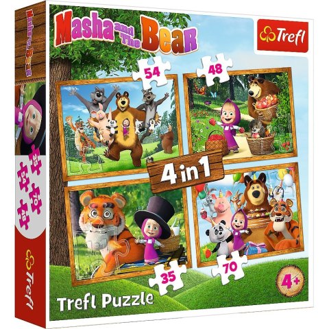 Trefl Puzzle Trefl 3w1 mix el. (34846)