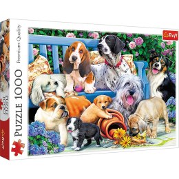 Trefl Puzzle Trefl Psy w ogrodzie 1000 el. (10556)