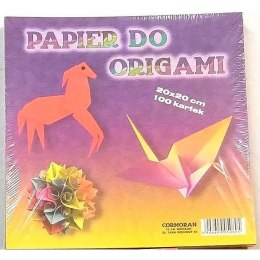 Cormoran Zeszyt papierów kolorowych Cormoran 10x10 origami